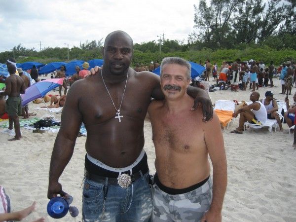 Fotolog de moustachecop: Me And Di Angelo A Good Friend In Haulover Beach